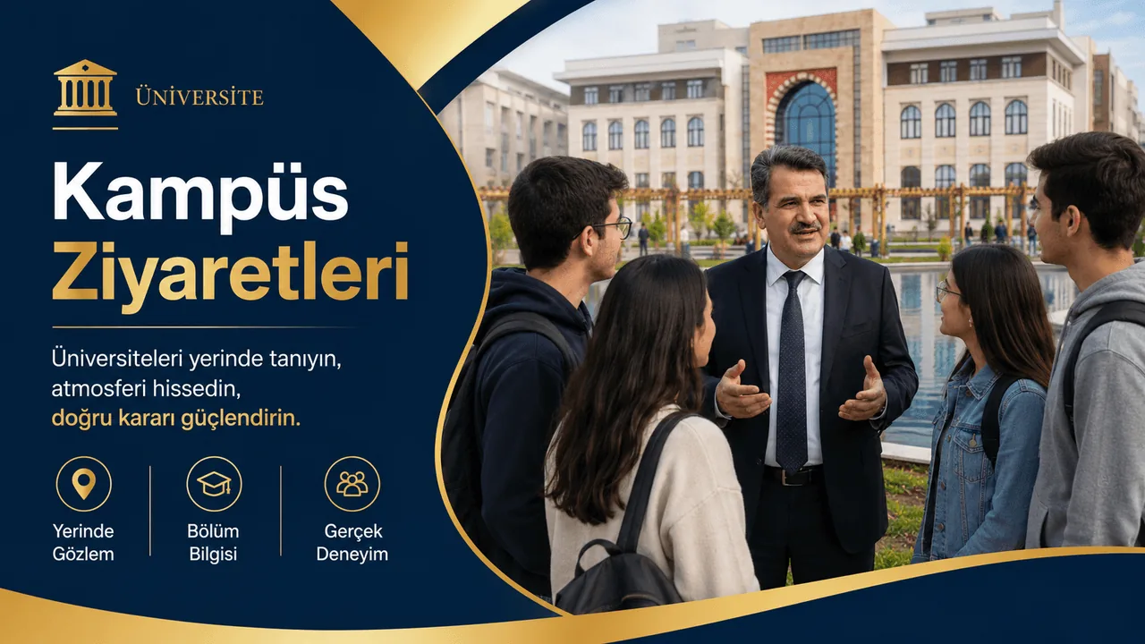 Gürbüz Gövrek öğrencilerle üniversite kampüsünde görüşüyor