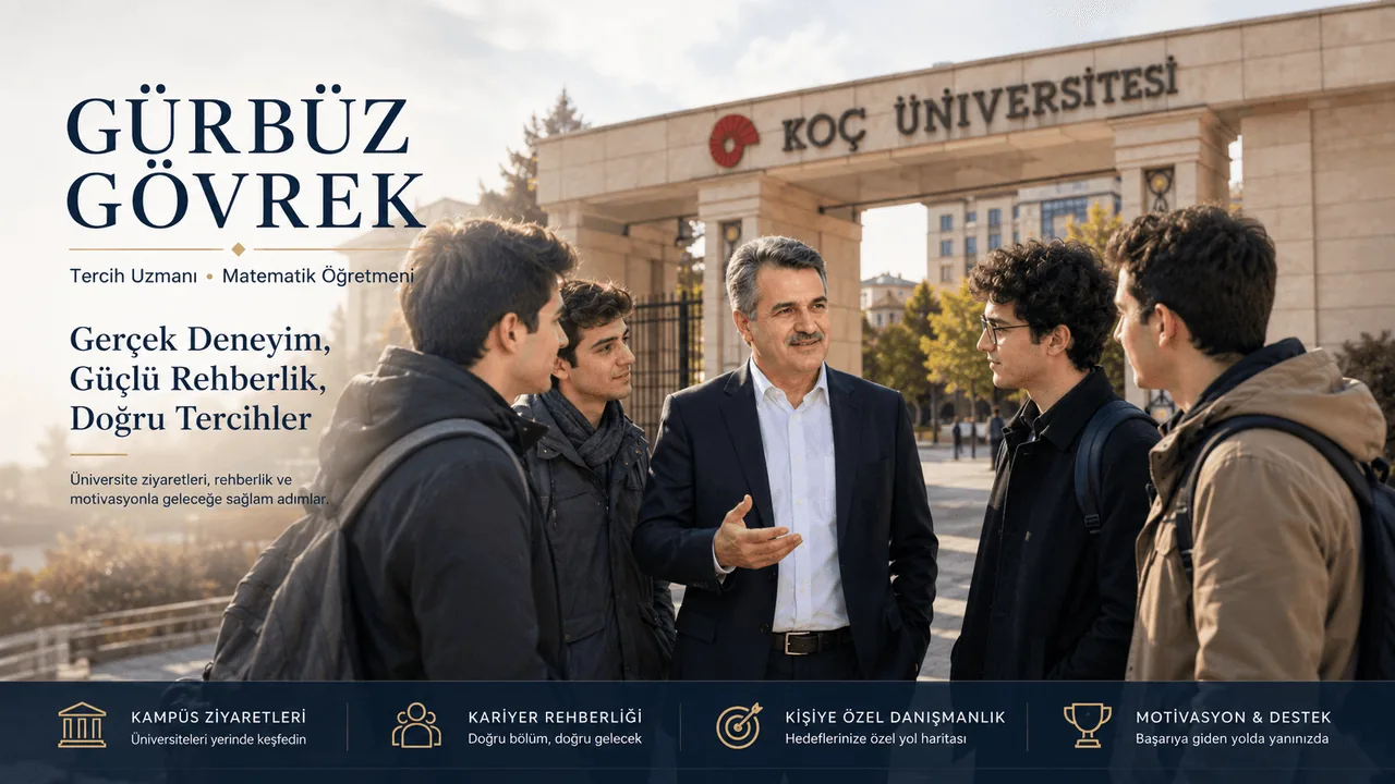 Gürbüz Gövrek öğrencilerle kampüs ortamında tercih ve üniversite üzerine konuşuyor